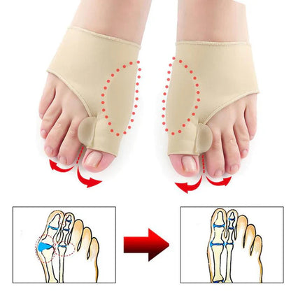 Protección para la Corrección Del Malux Valgus ( 1 Par )