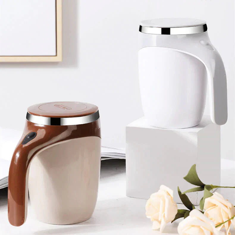 Taza Termo Que Se Agita Automáticamente Con Un Solo Botón