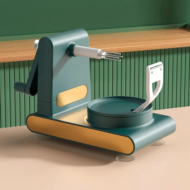 Sencillo Pelador de Verduras y Frutas con Manivela Manual - para Pelar sin Esfuerzo para Pelar sin Esfuerzo