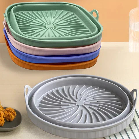 Inserto De Silicona Resistente Al Calor Para Freidoras De Aire Caliente Con Revestimiento Antiadherente Para Freidoras De Aire Caliente Con Revestimiento Antiadherente