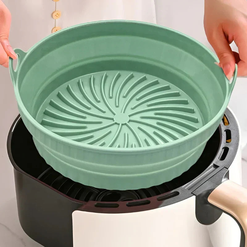 Inserto De Silicona Resistente Al Calor Para Freidoras De Aire Caliente Con Revestimiento Antiadherente Para Freidoras De Aire Caliente Con Revestimiento Antiadherente