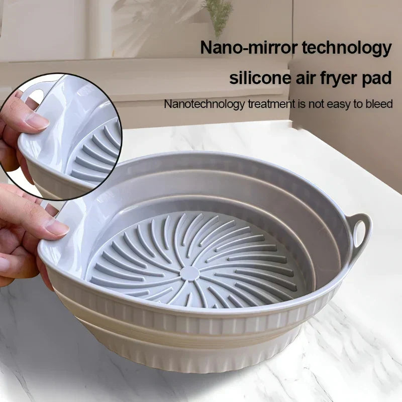 Inserto De Silicona Resistente Al Calor Para Freidoras De Aire Caliente Con Revestimiento Antiadherente Para Freidoras De Aire Caliente Con Revestimiento Antiadherente