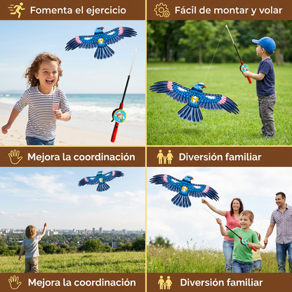 Cometa de Alas Batientes para Niños – Mejora la Coordinación y las Habilidades Motoras