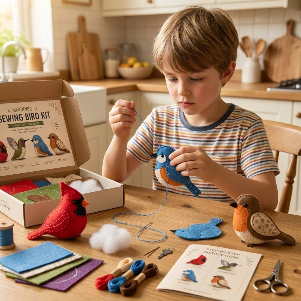 Kit de Costura DIY de Peluche – Crea Tu Propio Personaje Adorable