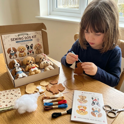 Kit de Costura DIY de Peluche – Crea Tu Propio Personaje Adorable