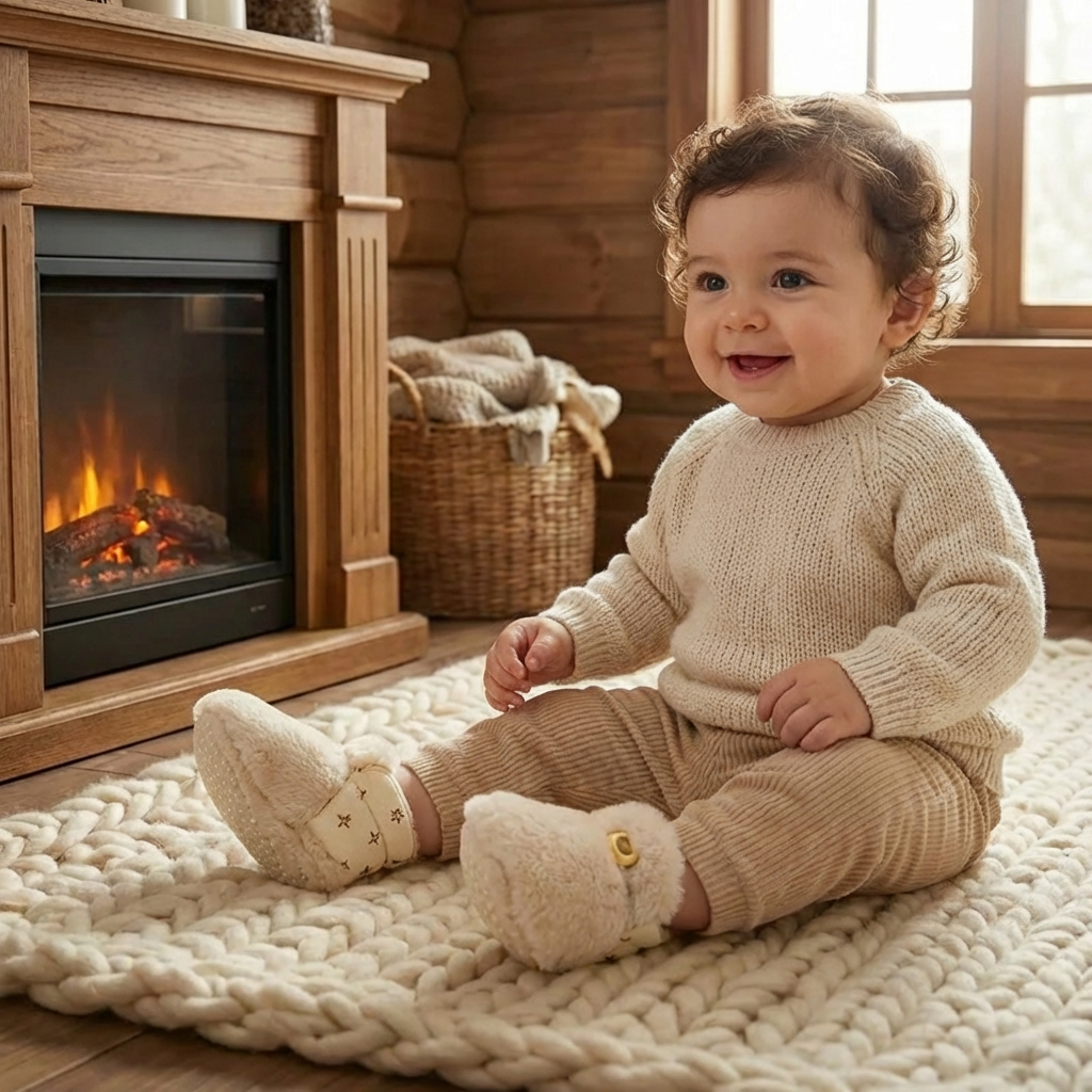 Zapatillas de calcetín suaves para bebés