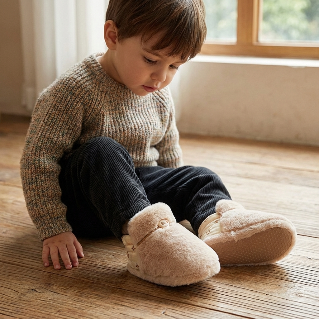 Zapatillas de calcetín suaves para bebés