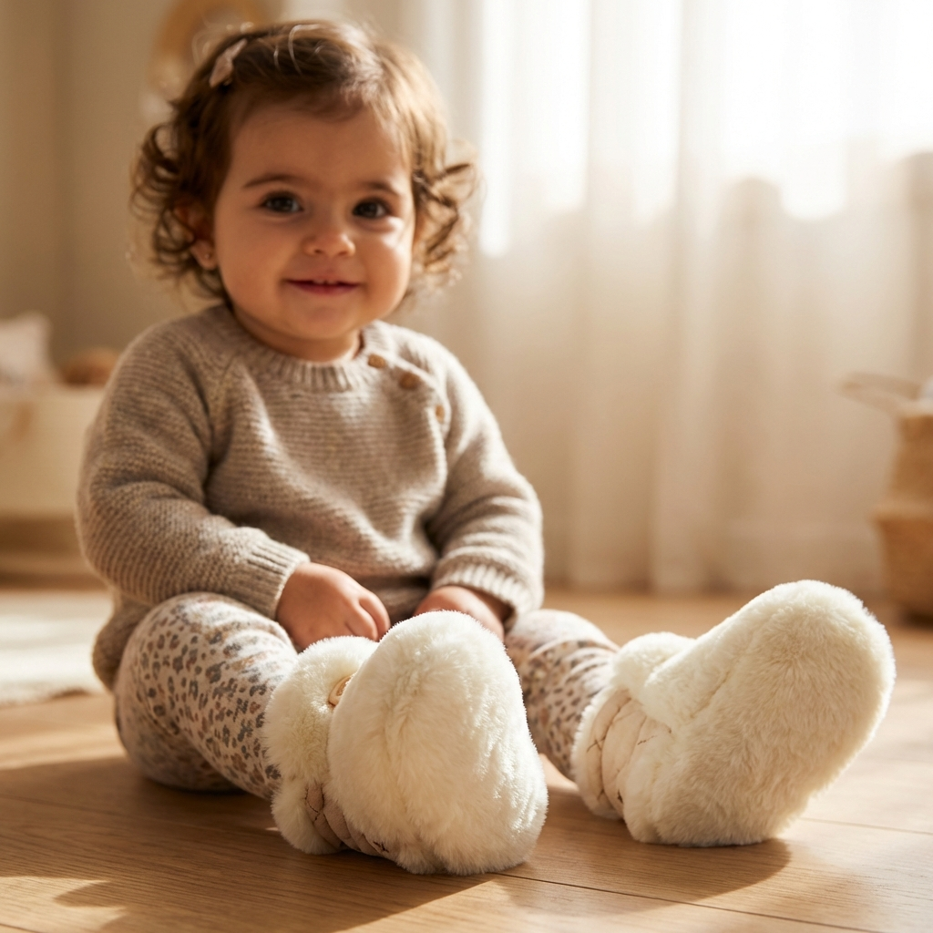 Zapatillas de calcetín suaves para bebés