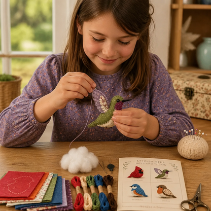 Kit de Costura DIY de Peluche – Crea Tu Propio Personaje Adorable