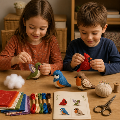 Kit de Costura DIY de Peluche – Crea Tu Propio Personaje Adorable