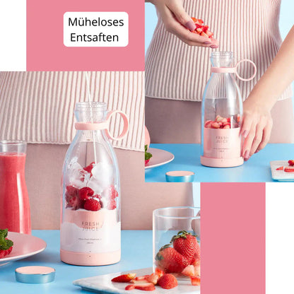 Batidora Portátil Con Batería Recargable