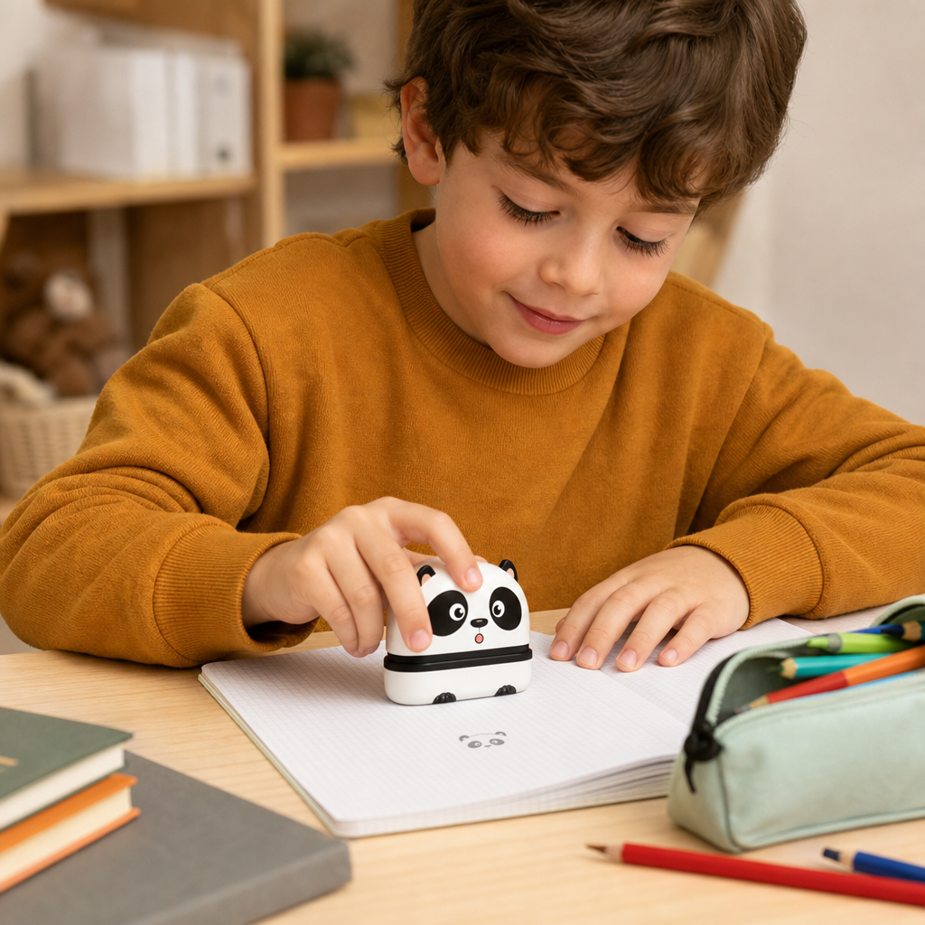 Sello Personalizado Con Nombre Para Niños – Permanente Para Ropa Y Materiales Escolares