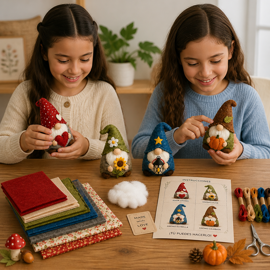 Kit de Costura DIY de Peluche – Crea Tu Propio Personaje Adorable