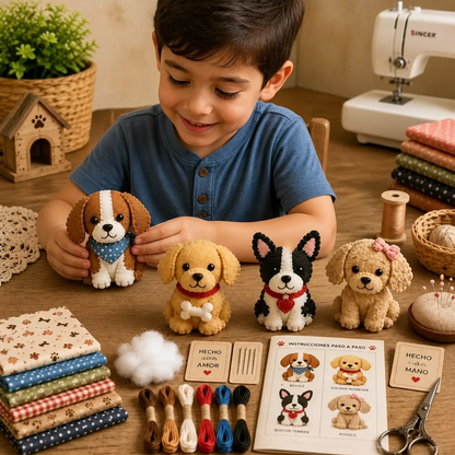 Kit de Costura DIY de Peluche – Crea Tu Propio Personaje Adorable