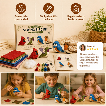 Kit de Costura DIY de Peluche – Crea Tu Propio Personaje Adorable