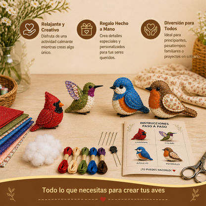 Kit de Costura DIY de Peluche – Crea Tu Propio Personaje Adorable