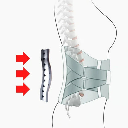 Apoyo para la Espalda que Alivia el Dolor de las Vértebras Lumbares