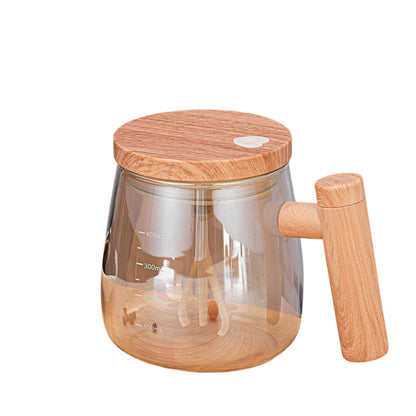 Vaso de Batidora de Madera 2 en 1