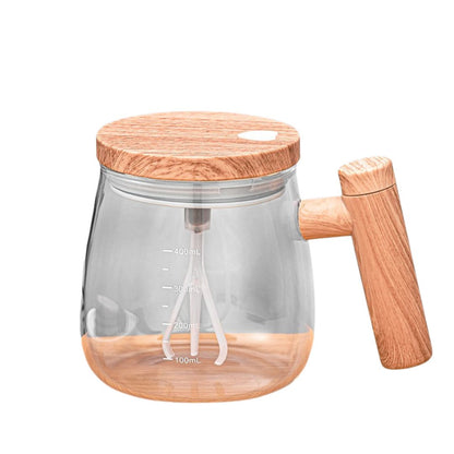 Vaso de Batidora de Madera 2 en 1