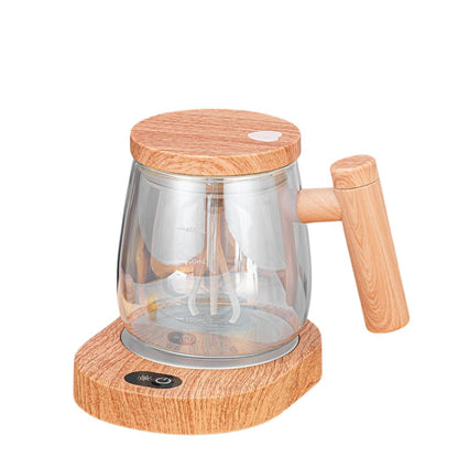 Vaso de Batidora de Madera 2 en 1