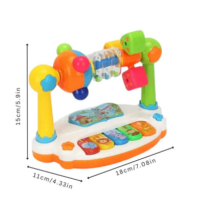 Juguete musical 5 en 1 de aprendizaje para bebés