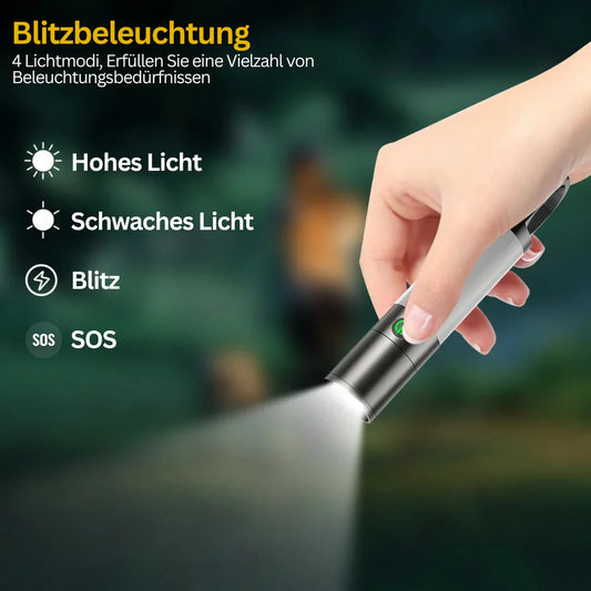 Linterna Led con Filtros Multicolor - Linterna Recargable Usb-c con Función de Luz de Camping y Emergencia Linterna Led con Filtros Multicolor - Linterna Recargable Usb-c con Función de Luz de Camping y Emergencia