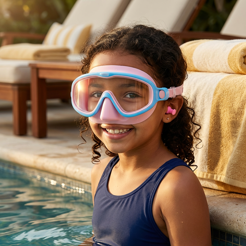 Gafas de Natación Prácticas para Niños – Antivaho, Ajuste Seguro y Uso Cómodo