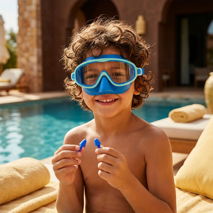 Gafas de Natación Prácticas para Niños – Antivaho, Ajuste Seguro y Uso Cómodo