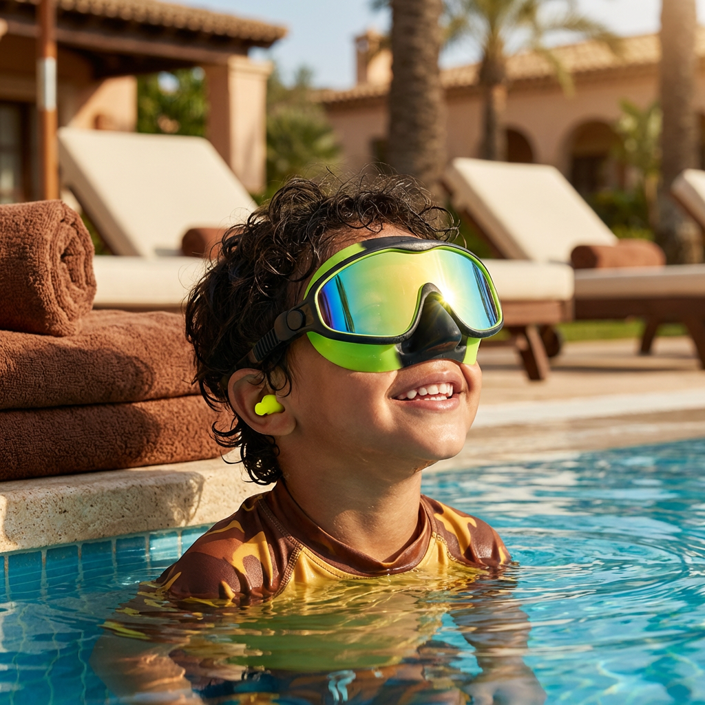 Gafas de Natación Prácticas para Niños – Antivaho, Ajuste Seguro y Uso Cómodo