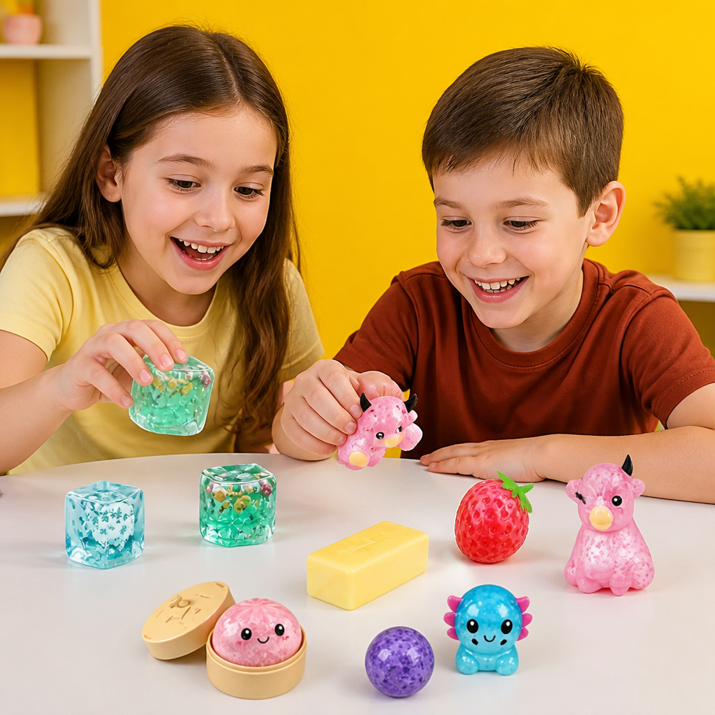 Set Premium de Juguetes Sensoriales Squishy – 8 Fidget Toys