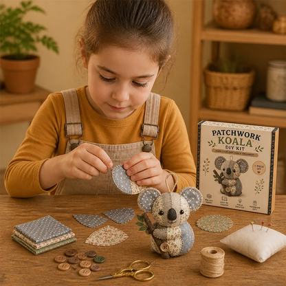 Kit de Costura DIY de Animales – Set de Manualidades para Ornamentos de Tela Hechos a Mano