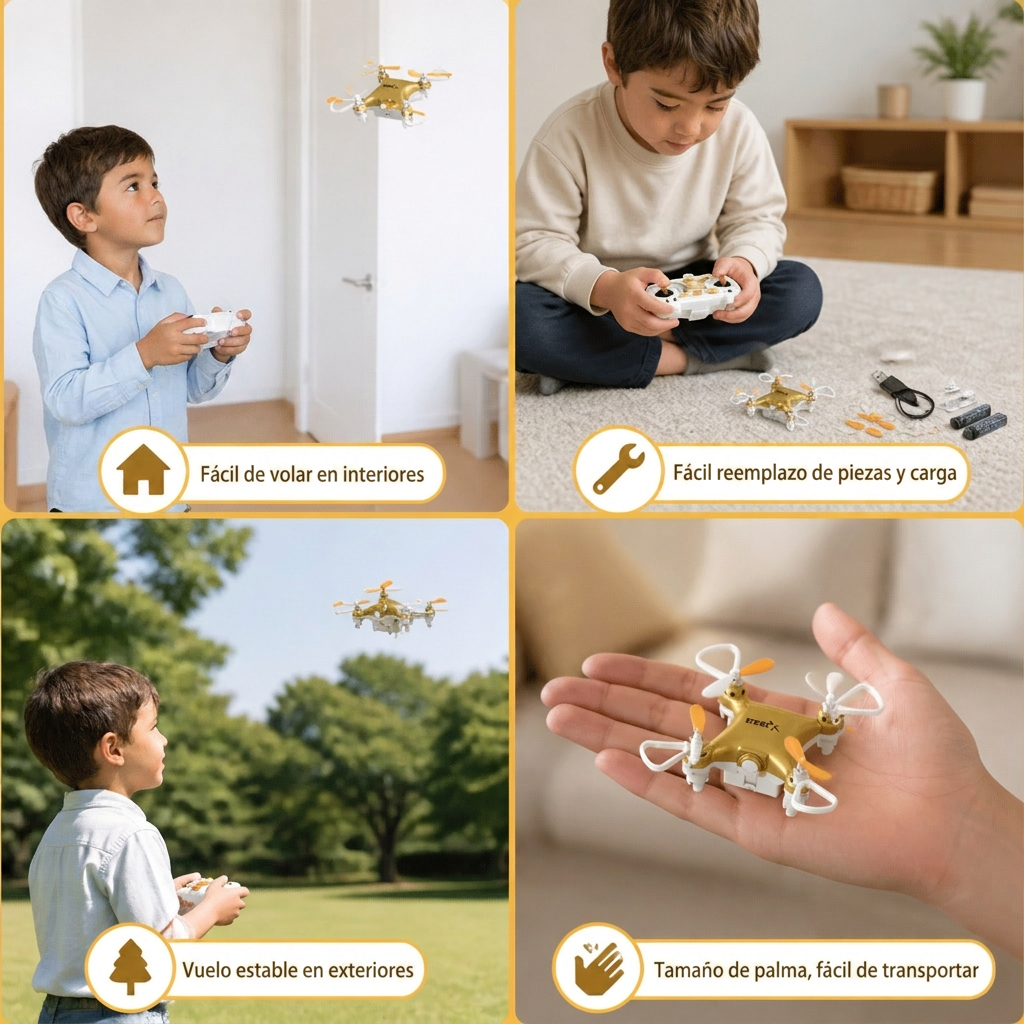 Mini Dron – RC Stunt Flyer para Niños