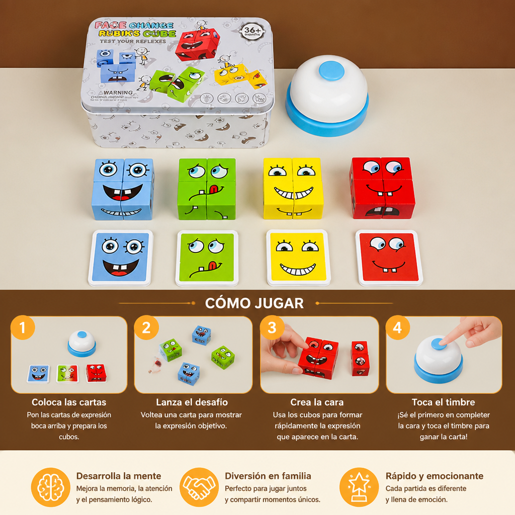 FaceCube – Set de juego familiar