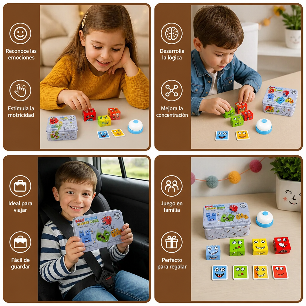 FaceCube – Set de juego familiar