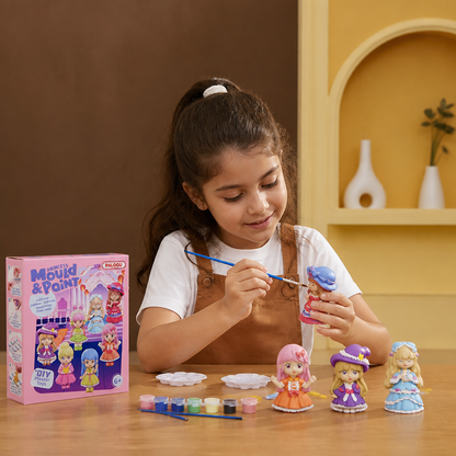 Kit de pintura DIY de animales de yeso – Moldea, pinta y crea un set de manualidades para niños