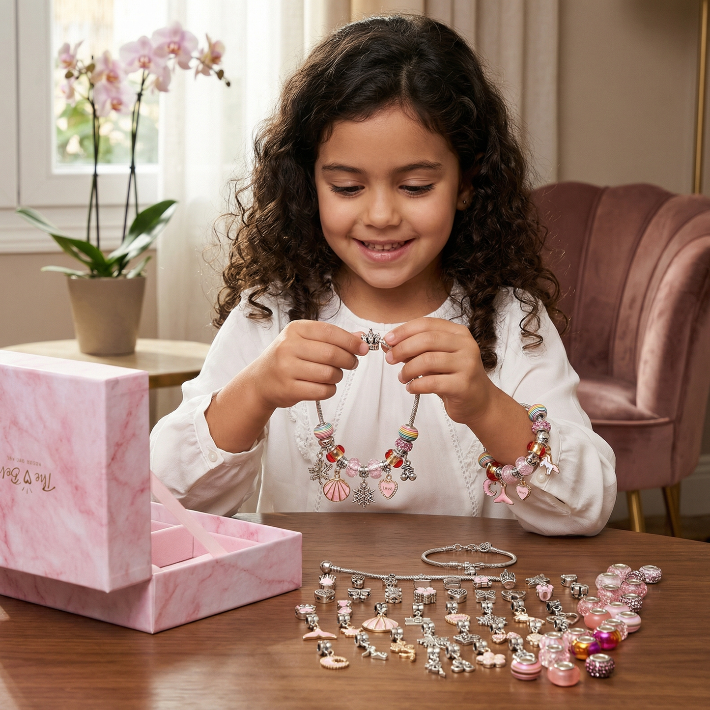 Kit DIY para hacer pulseras con charms ⎜ Kit para fabricar joyas