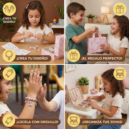 Kit DIY para hacer pulseras con charms ⎜ Kit para fabricar joyas