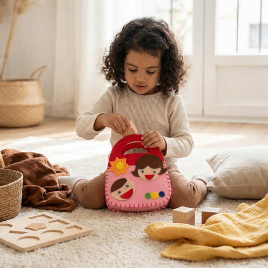 Set Seguro de Bolsitas de Fieltro para Coser Tú Mismo