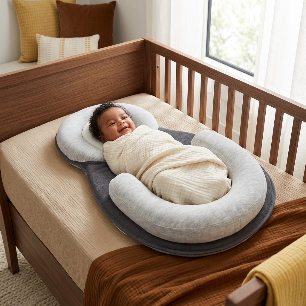 Cojín nido seguro para bebés