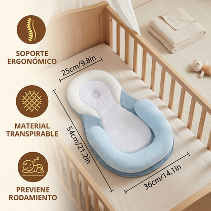 Cojín nido seguro para bebés