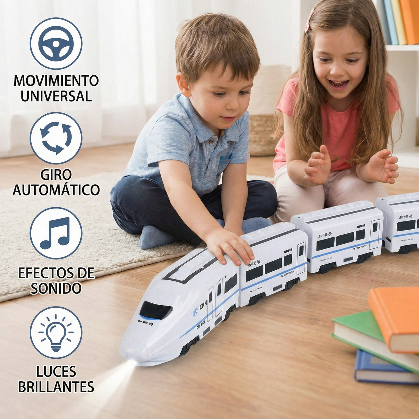 Tren Inteligente de Cadenas para Niños