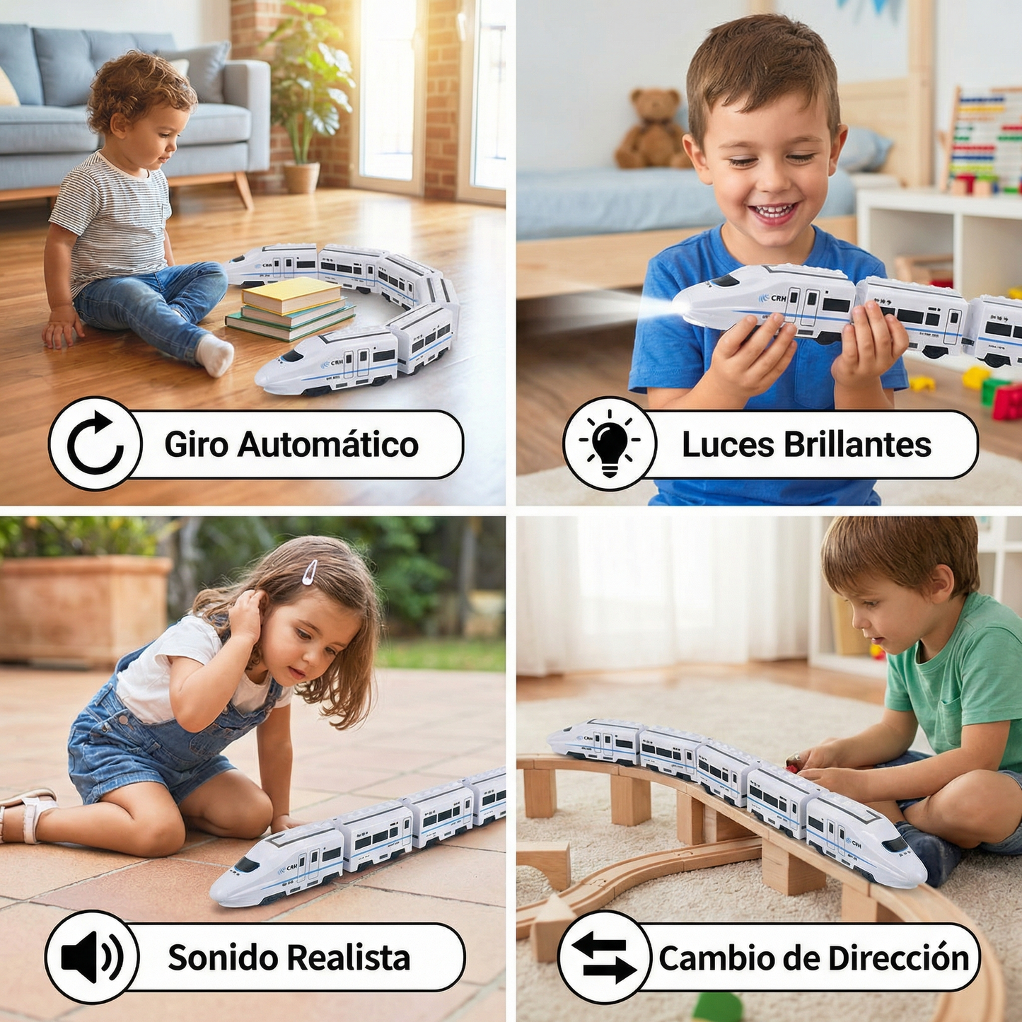 Tren Inteligente de Cadenas para Niños