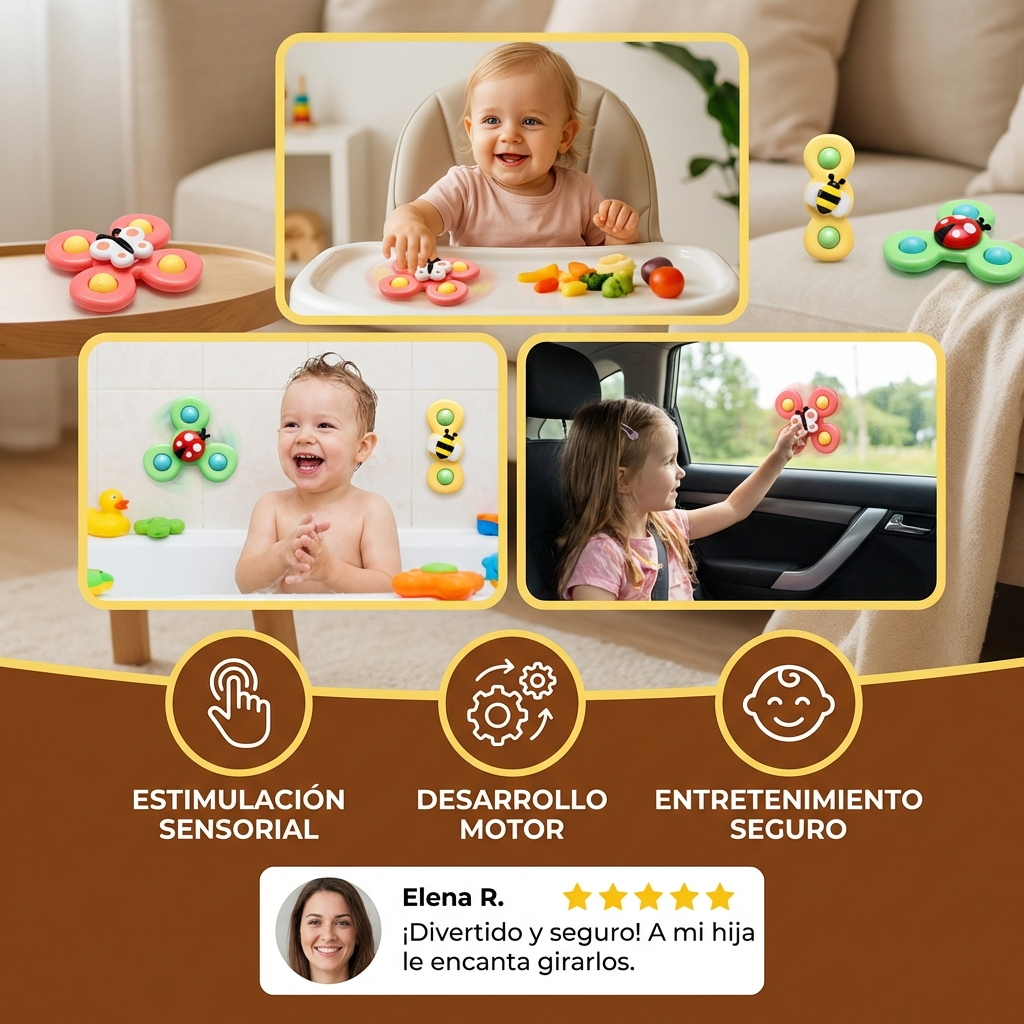 Divertido juego de carrusel para niños (set de 3)