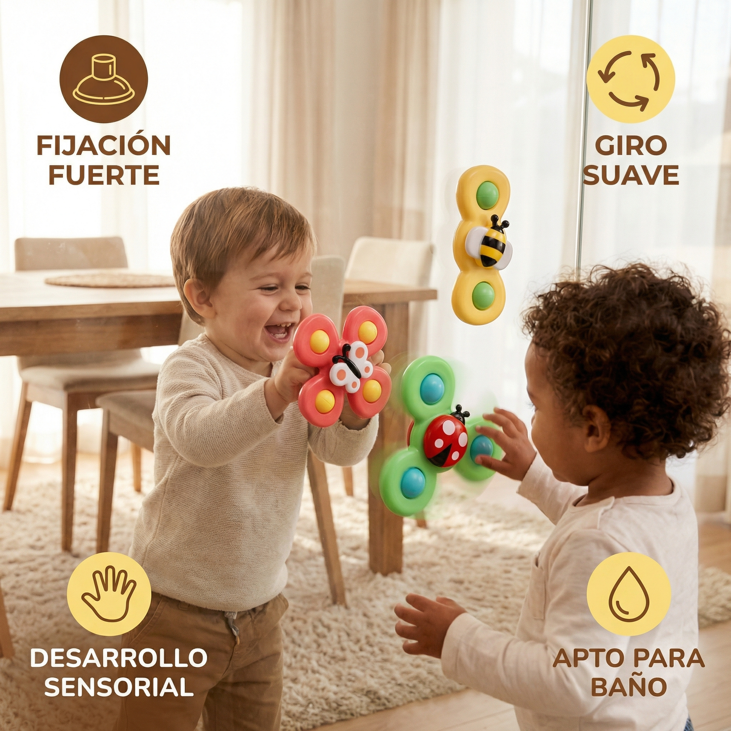 Divertido juego de carrusel para niños (set de 3)