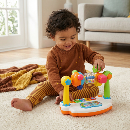 Juguete musical 5 en 1 de aprendizaje para bebés