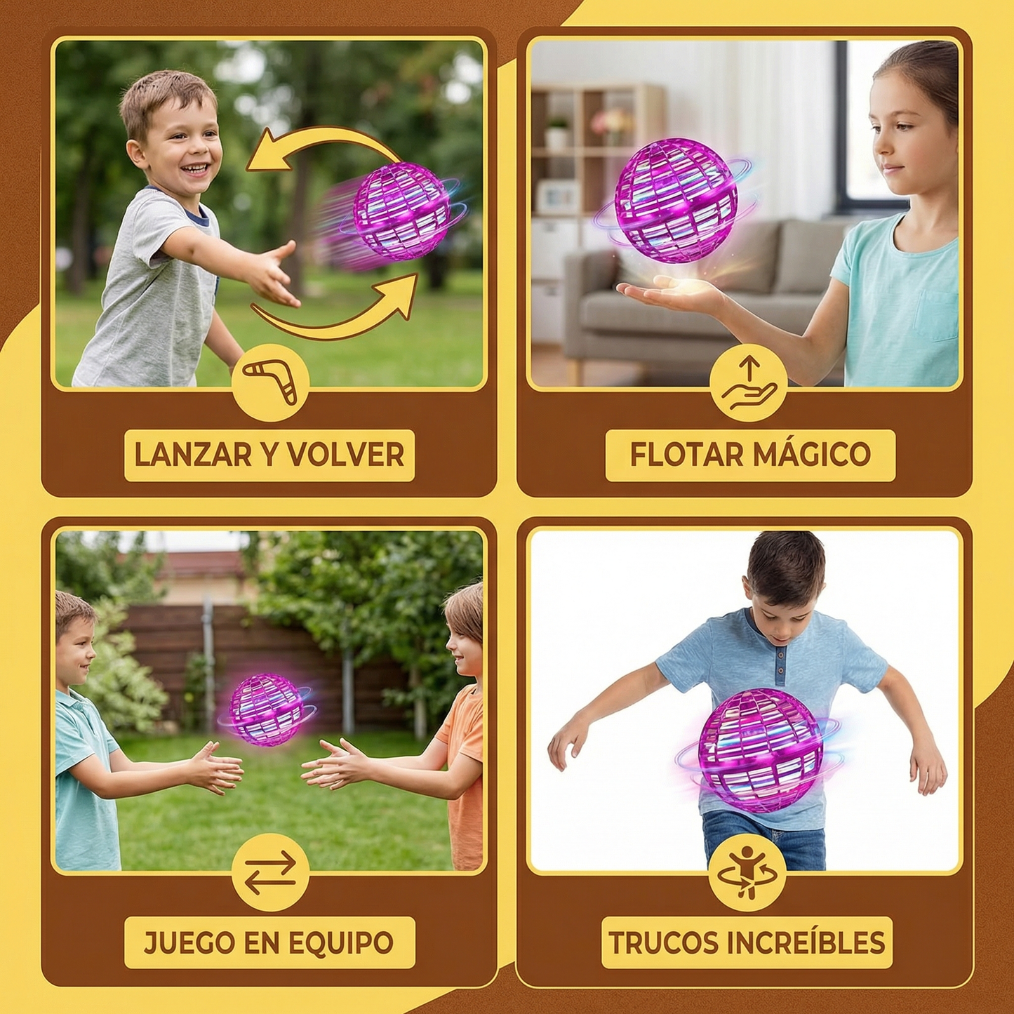 Pelota flotante de juego