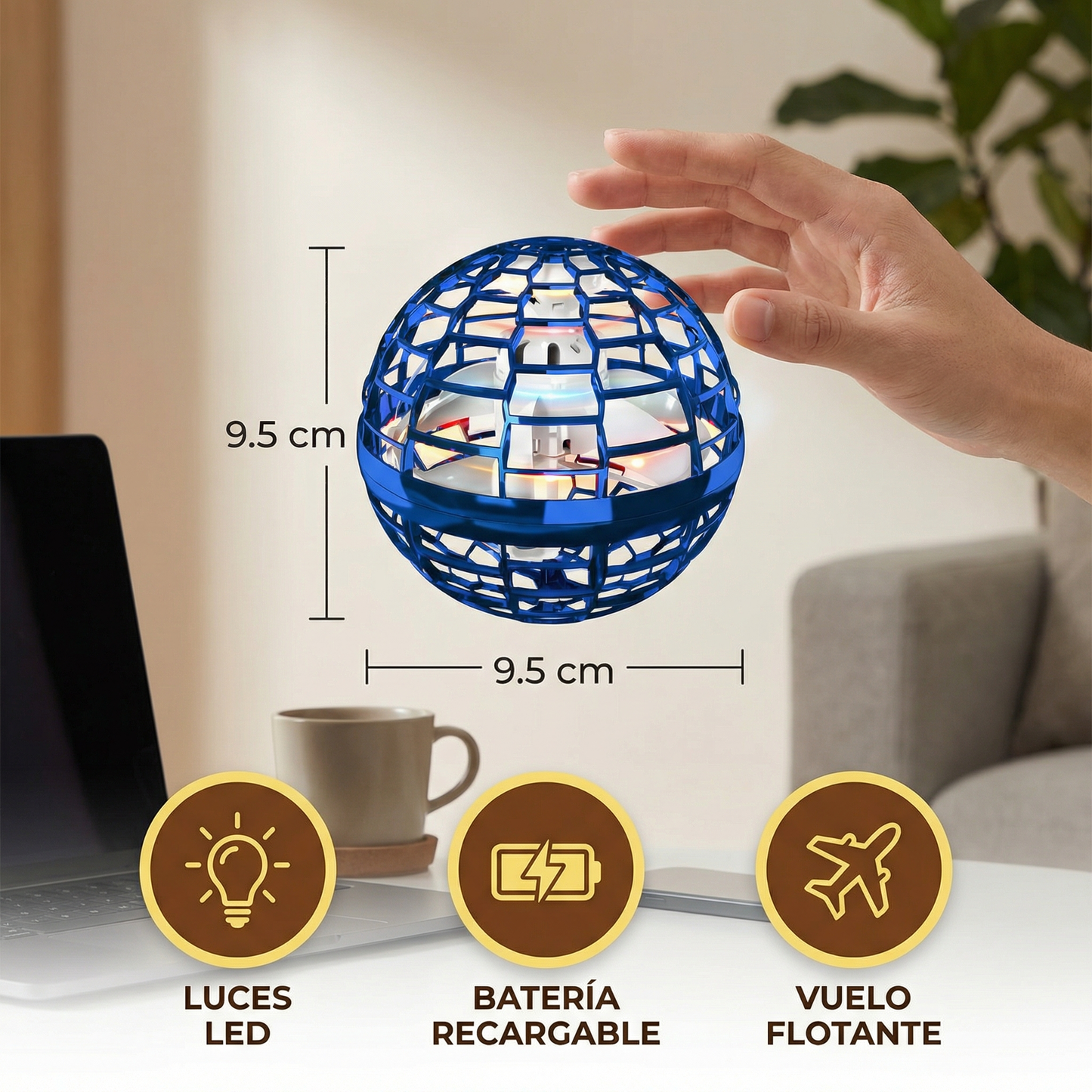 Pelota flotante de juego