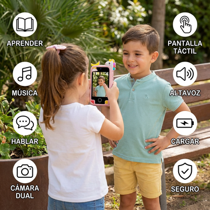 Juguete educativo tipo smartphone para niños