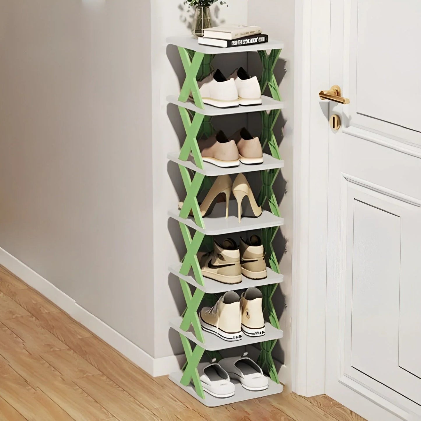 Multifuncional Y Plegable Zapatero Para Ahorrar Espacio De Almacenamiento Porta Zapatos