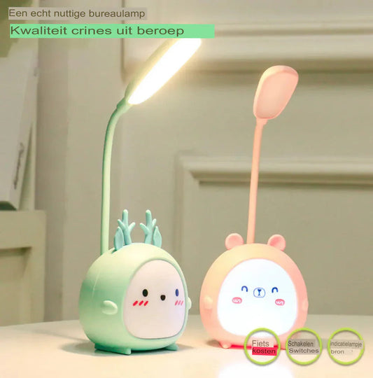 Lámpara de Lectura Infantil con Luz Nocturna Usb Amable a los Ojos